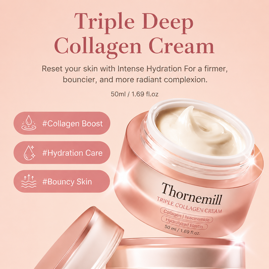 riple Collagen Face Cream – Hydrating Moisturizer with Collagen, Hyaluronic Acid, Niacinamide & Shea Butter for Firm, Smooth, Healthy-Looking Skin