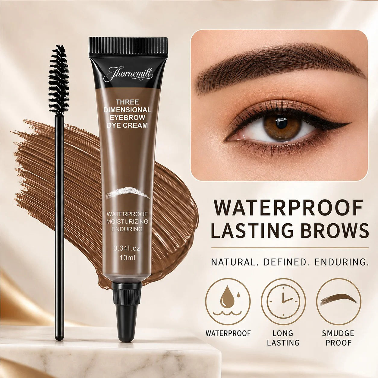 ⏳Last Day Buy 1 Get 1 Free  24H Waterproof Brow Eyebrow Gel Tint 🔥