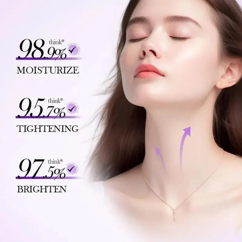 ✨ Instant Neck Lift Cream  — 🧴 Infused with Retinol & Hyaluronic Acid | Firms the Neck, Reduces Wrinkles & Double Chin